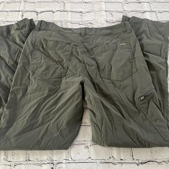 Eddie Bauer Other - Eddie Bauer Mens Hiking Cargo Pants Size 33 x 32 Gray Nylon Logo